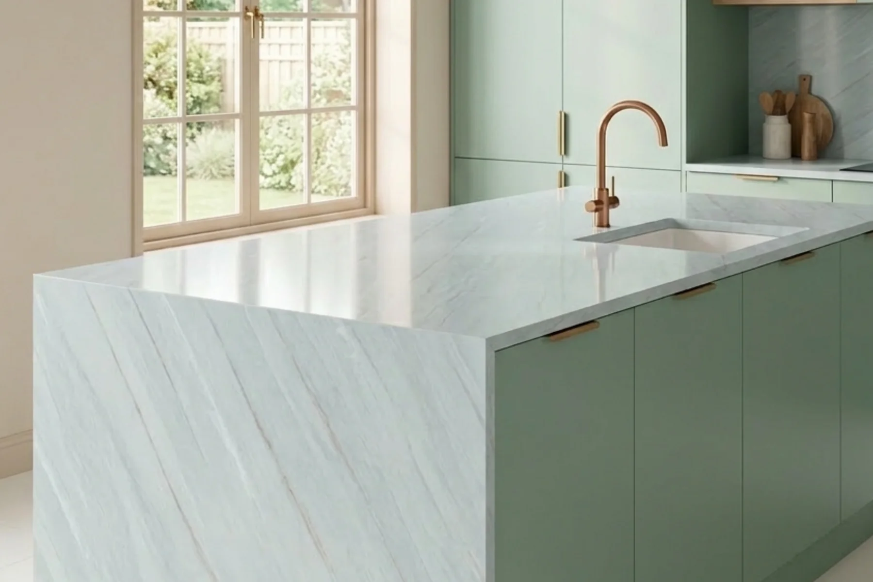 Mint Onyx in kitchen